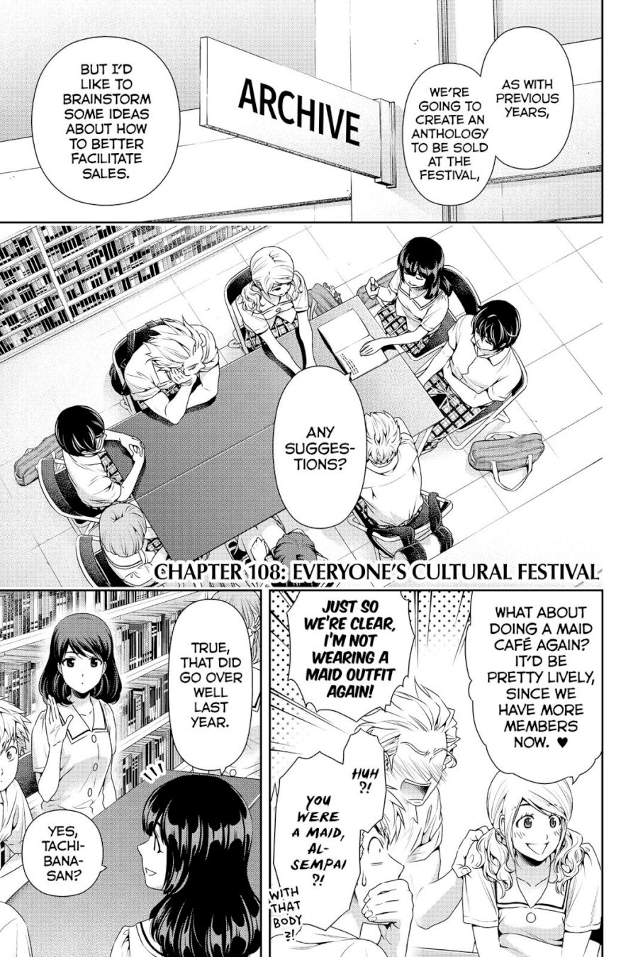 Domestic na Kanojo - Chapter 108 [photo 1] - MangaPorn