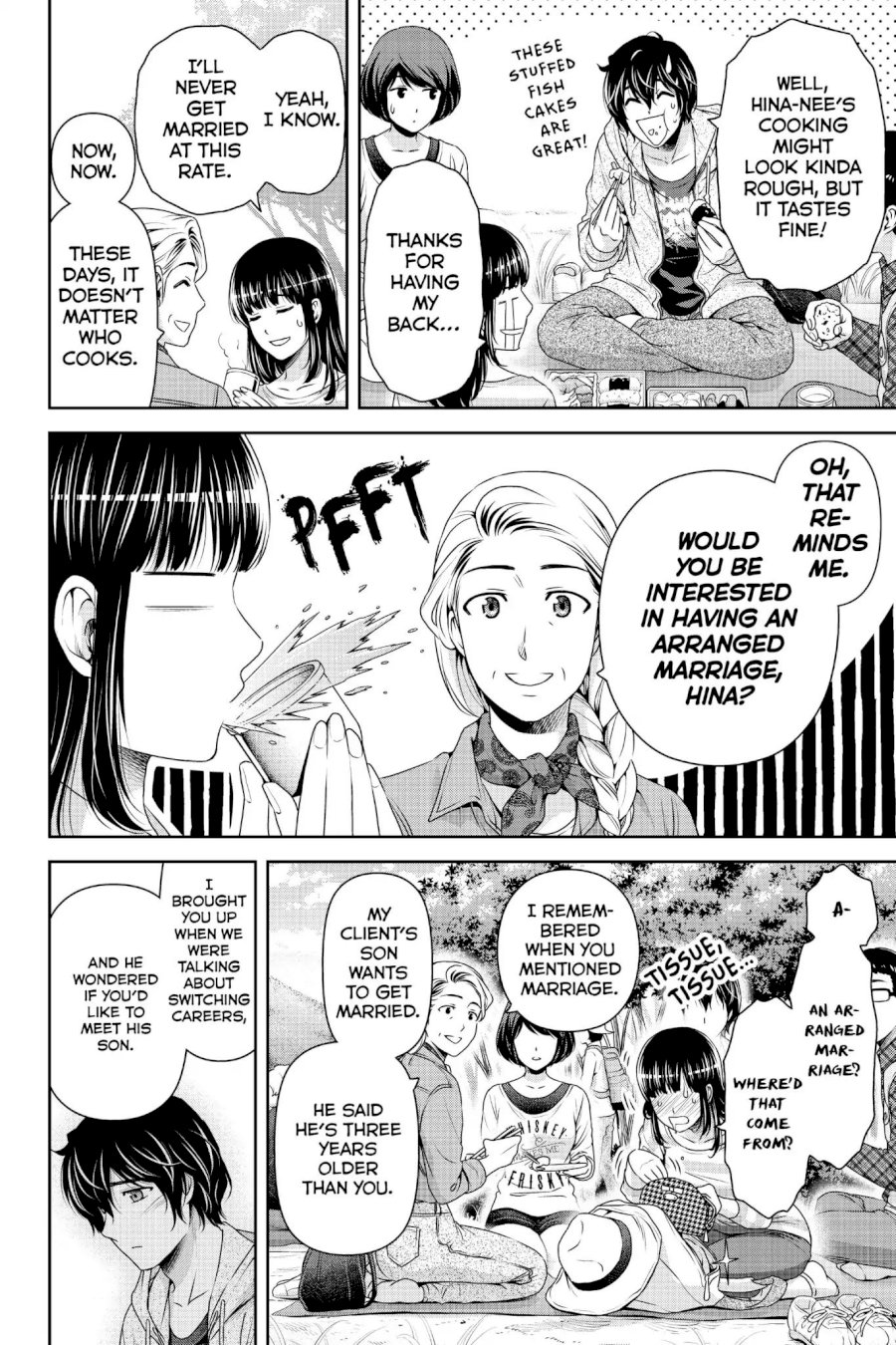 Domestic na Kanojo - Chapter 154 [photo 8] - MangaPorn