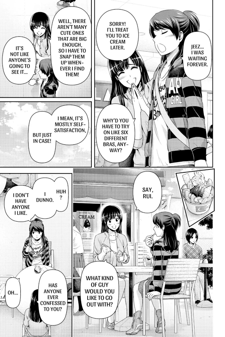 Domestic na Kanojo - Chapter 154.1 [photo 3] - MangaPorn