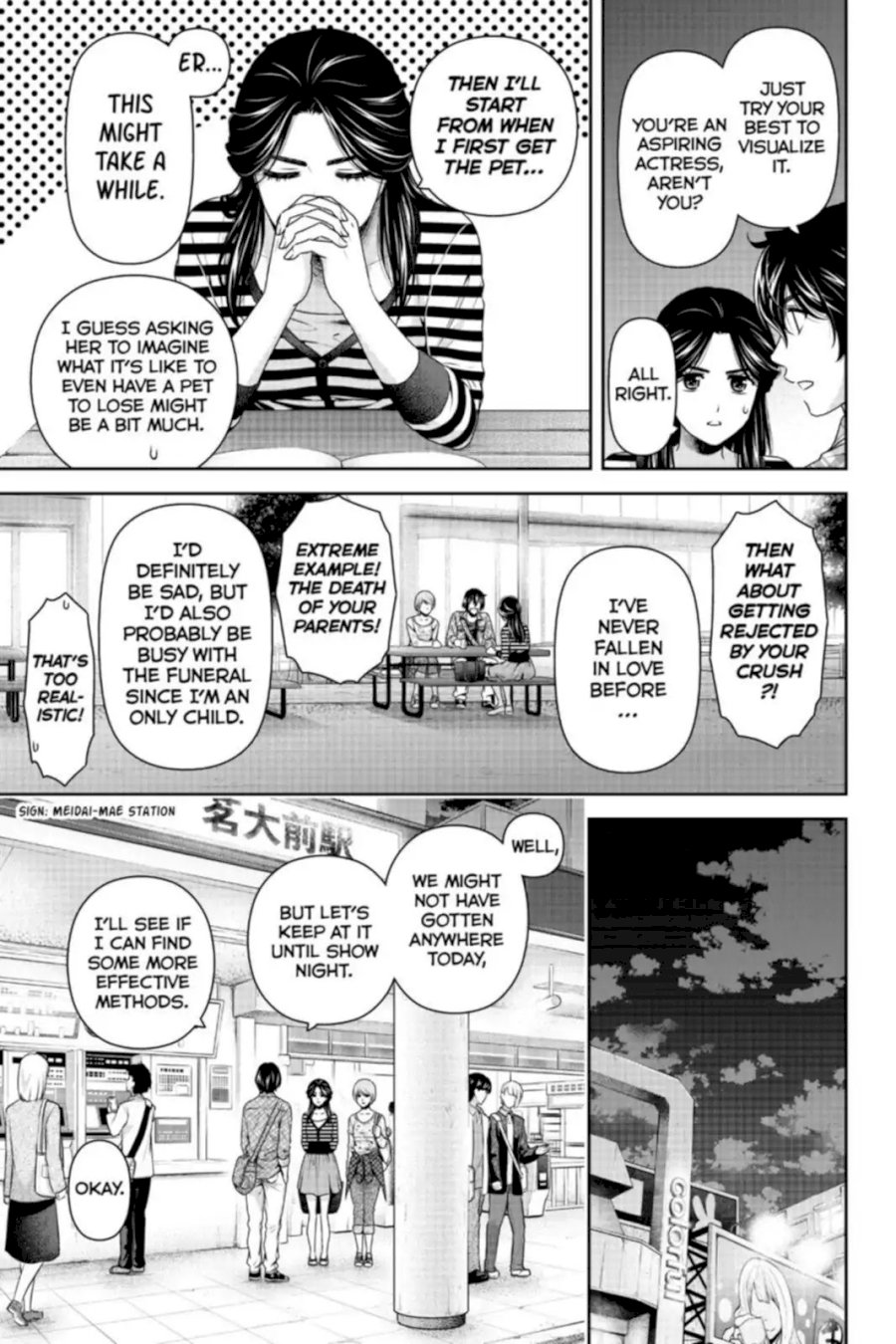 Domestic na Kanojo - Chapter 156 [photo 11] - MangaPorn