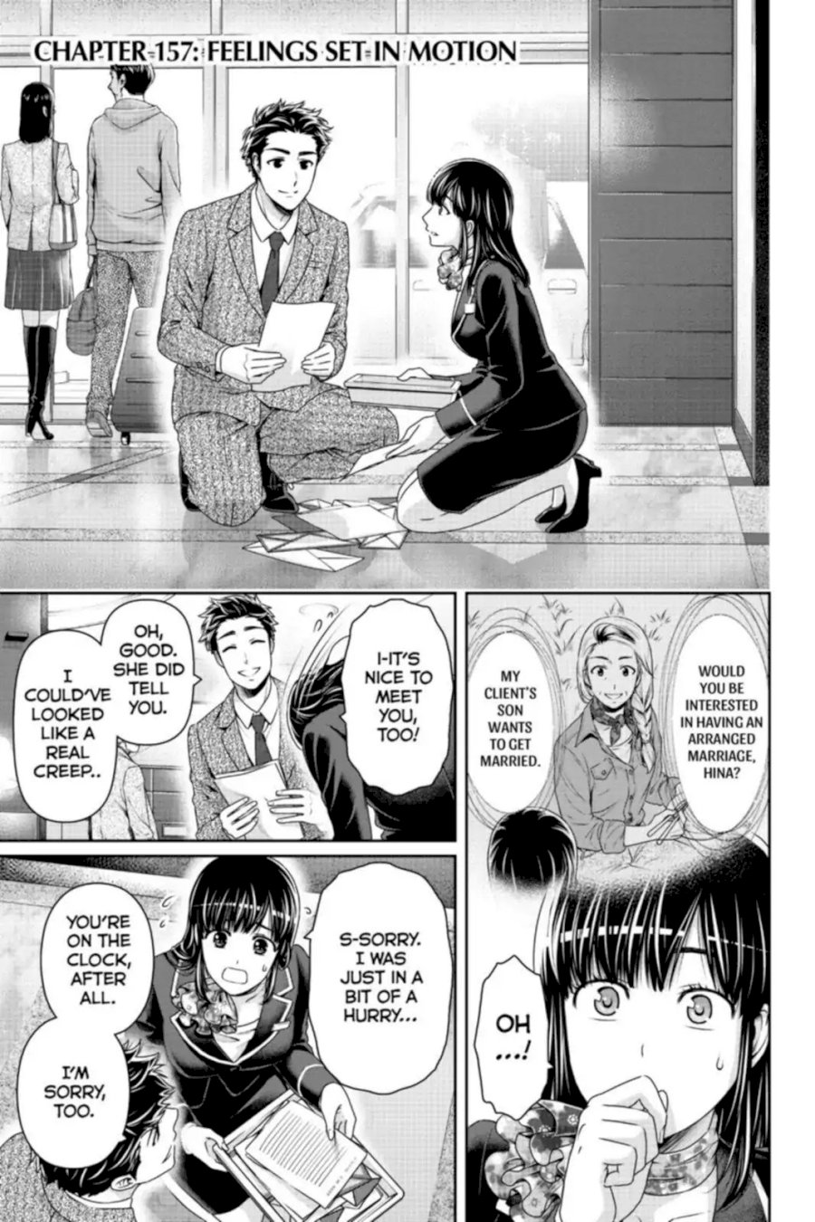 Domestic na Kanojo - Chapter 157 [photo 1] - MangaPorn