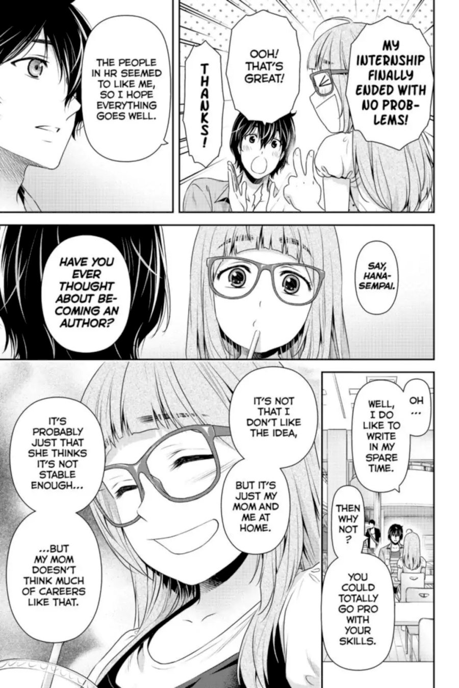 Domestic na Kanojo - Chapter 162 [photo 9] - MangaPorn