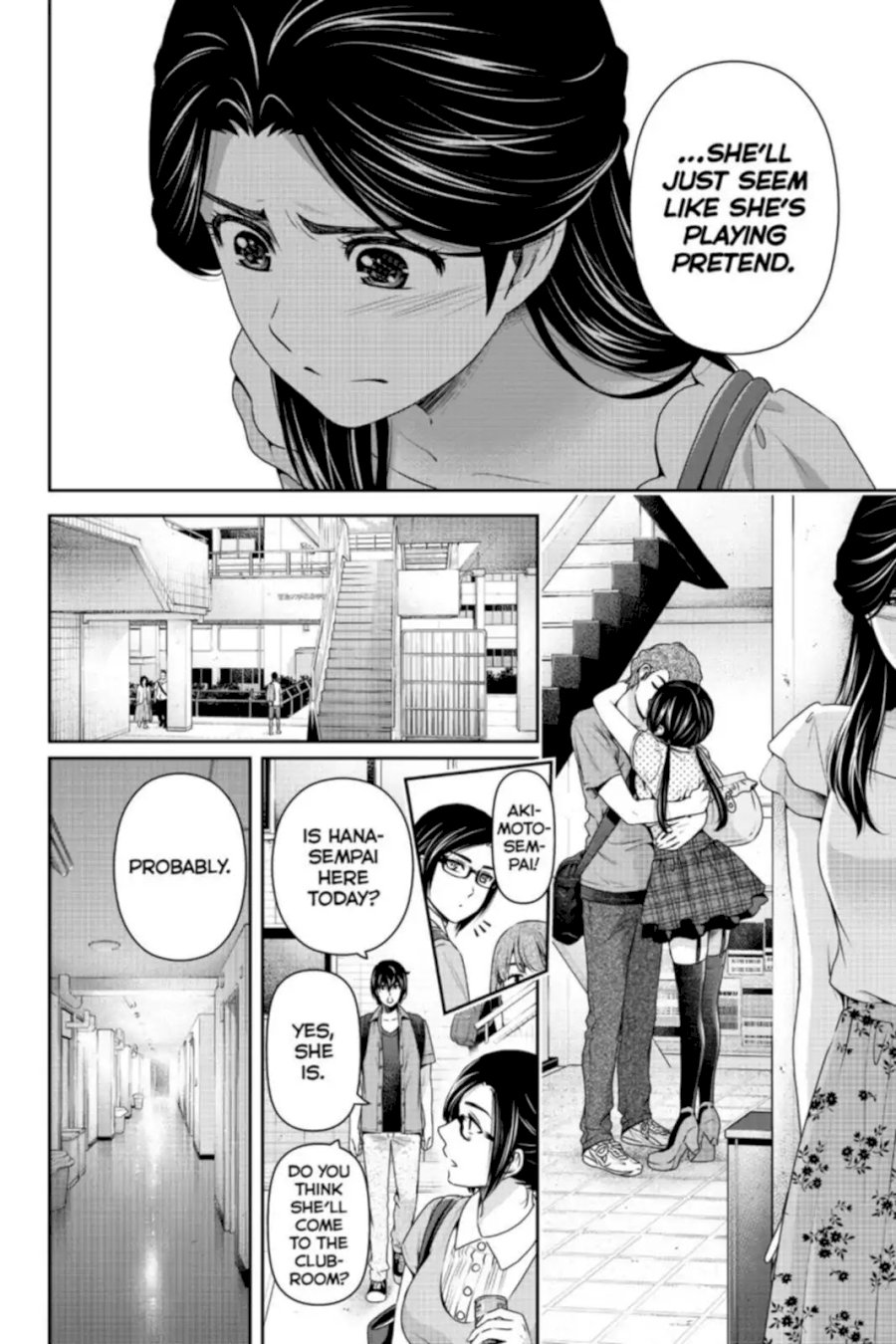 Domestic na Kanojo - Chapter 164 [photo 14] - MangaPorn