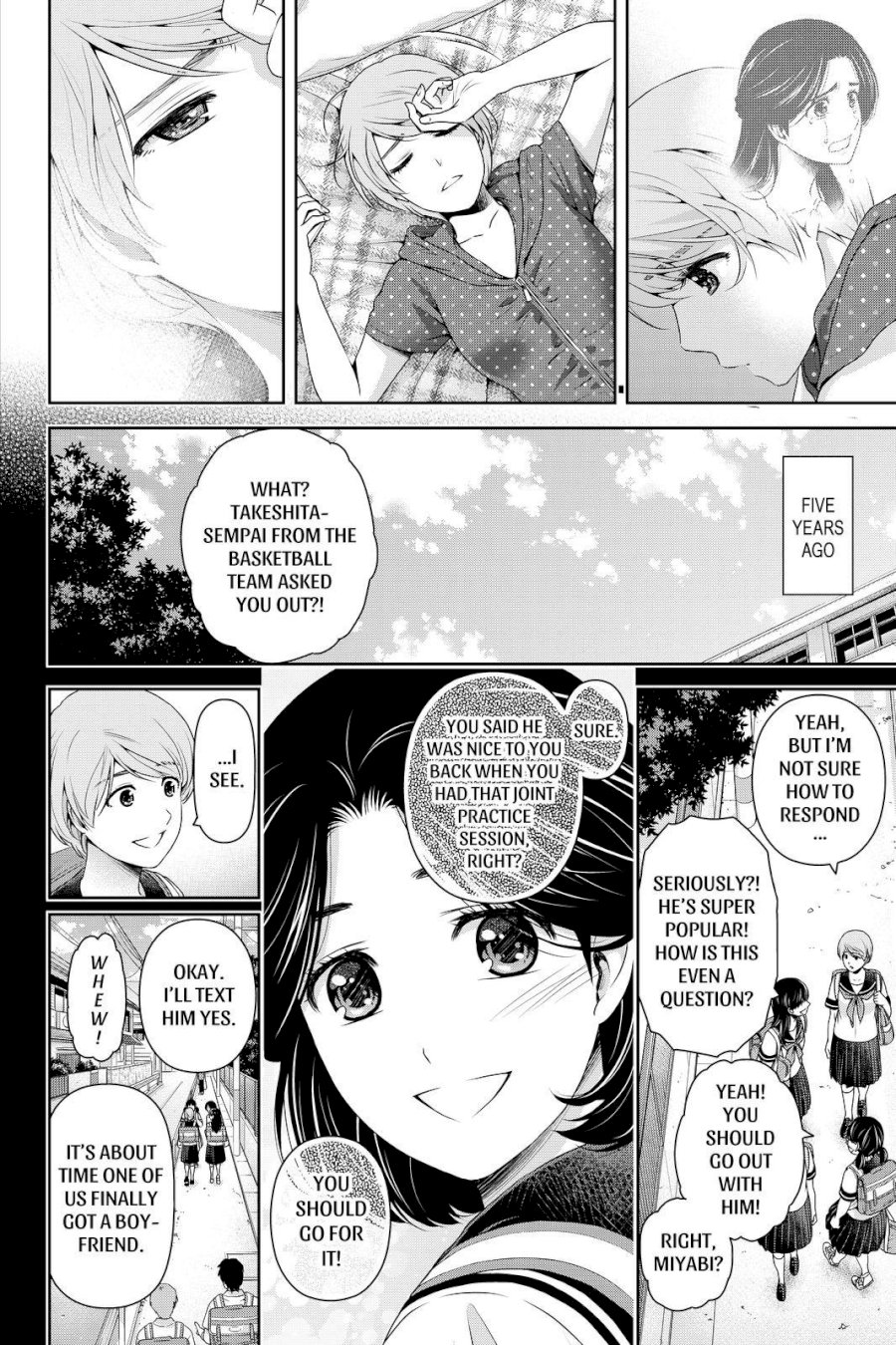 Domestic na Kanojo - Chapter 166 [photo 10] - MangaPorn