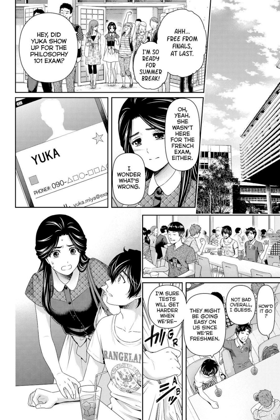 Domestic na Kanojo - Chapter 166 [photo 16] - MangaPorn