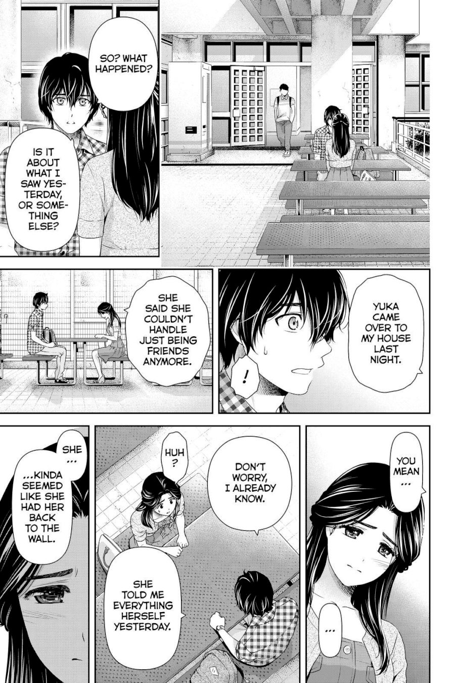 Domestic na Kanojo - Chapter 166 [photo 3] - MangaPorn