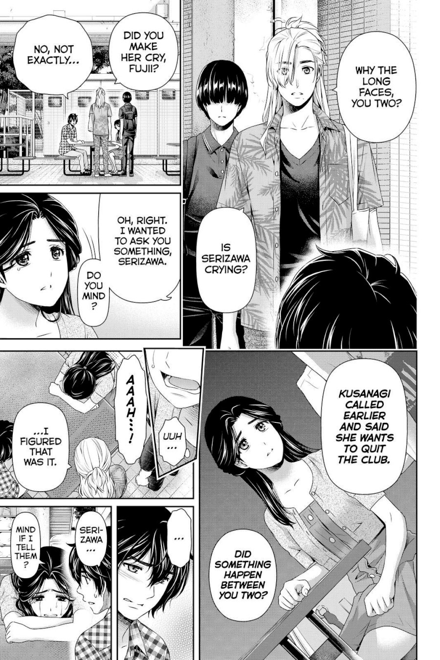 Domestic na Kanojo - Chapter 166 [photo 5] - MangaPorn