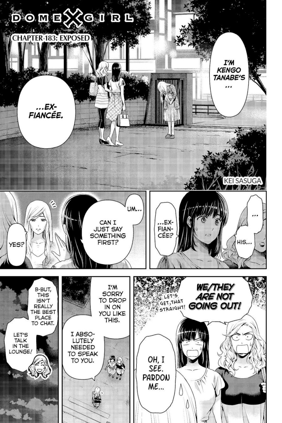 Domestic na Kanojo - Chapter 183 [photo 1] - MangaPorn