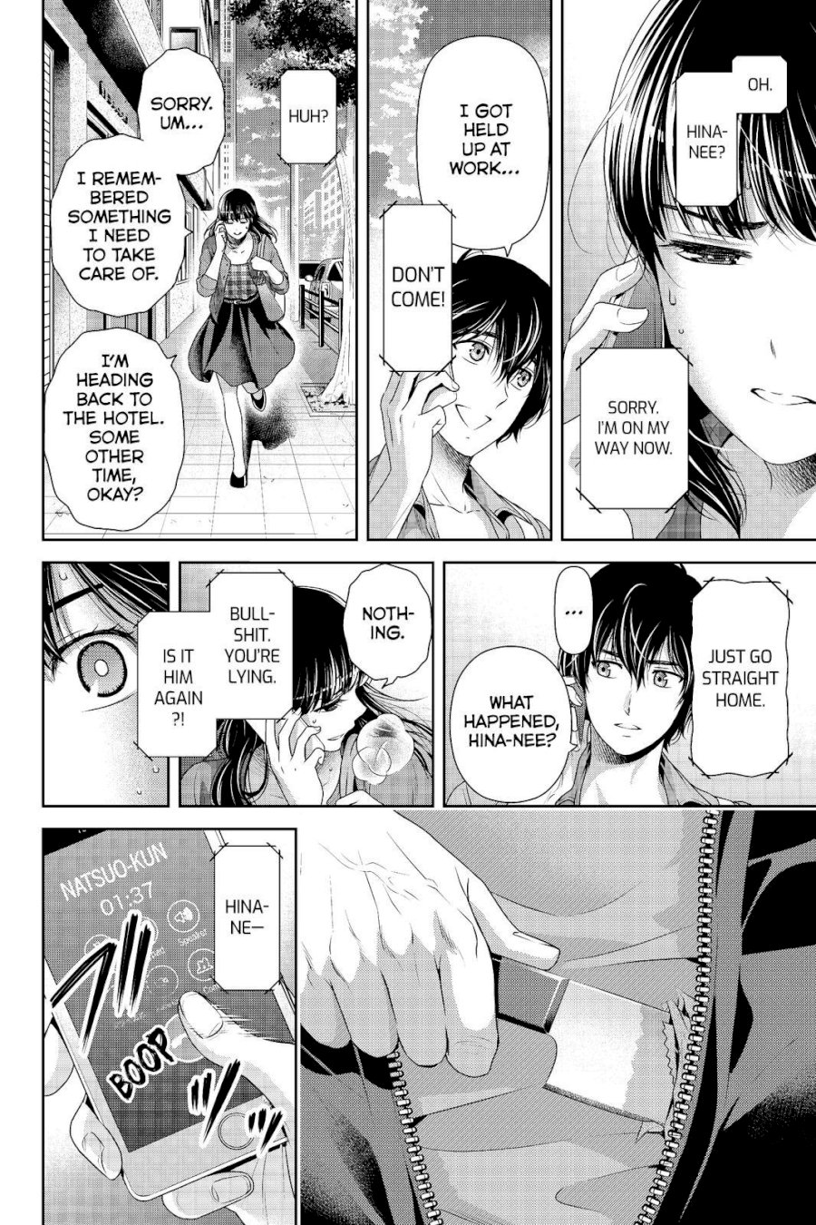 Domestic na Kanojo - Chapter 184 [photo 16] - MangaPorn