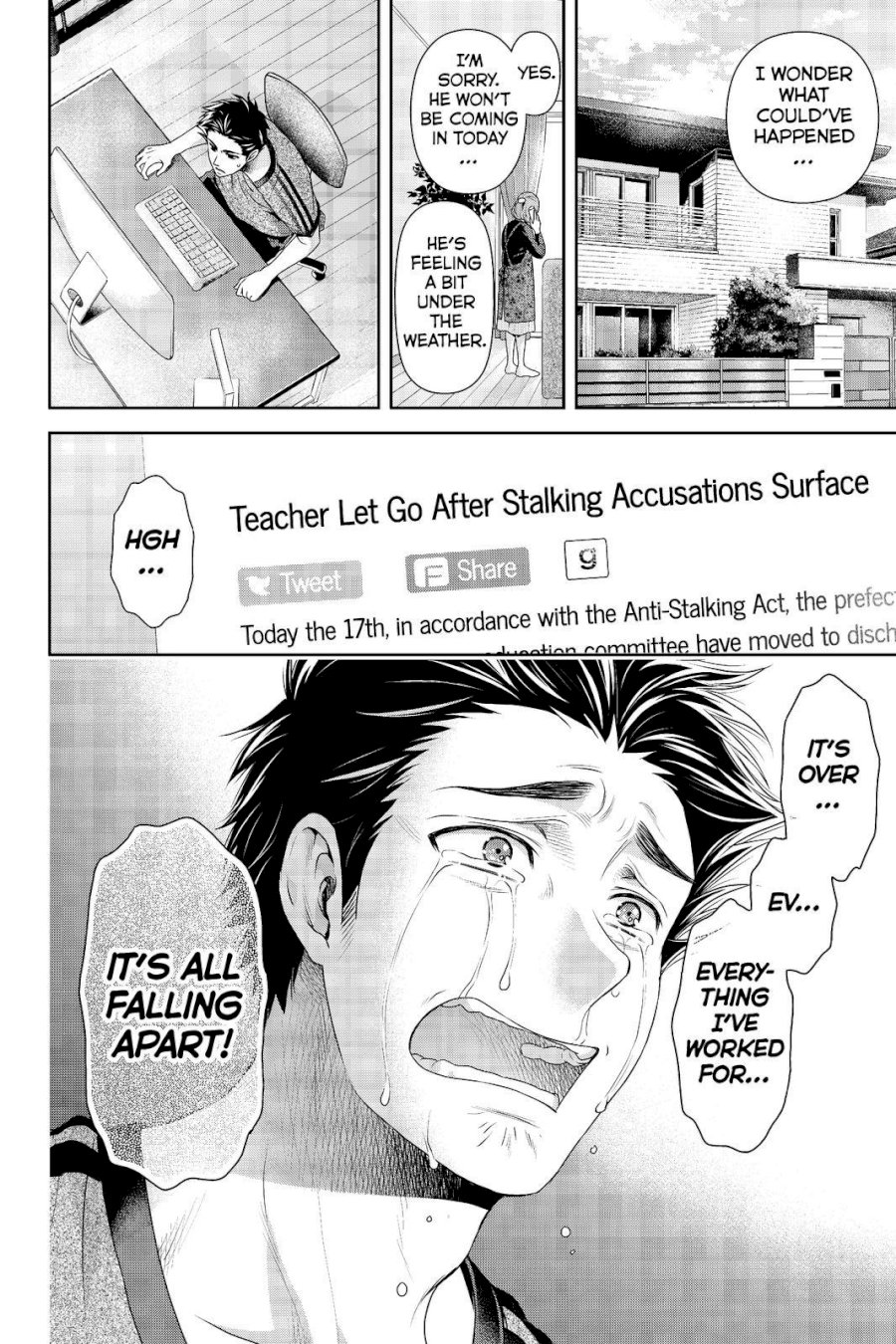 Domestic na Kanojo - Chapter 184 [photo 4] - MangaPorn