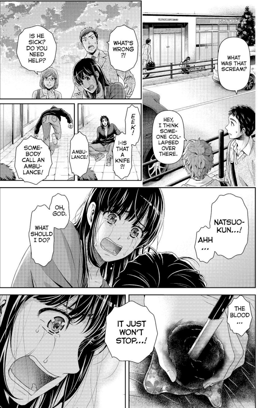 Domestic na Kanojo - Chapter 185 [photo 5] - MangaPorn