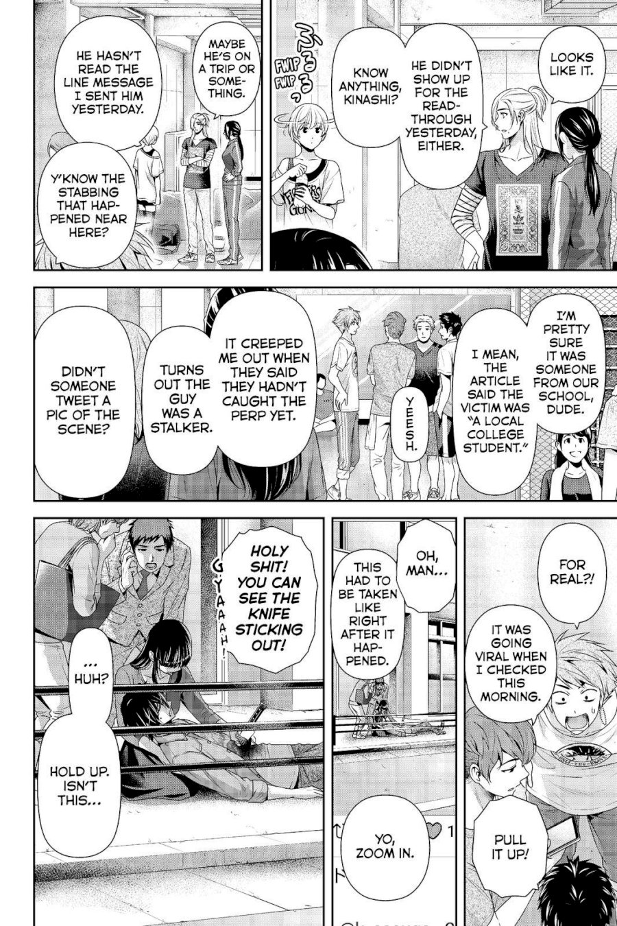 Domestic na Kanojo - Chapter 187 [photo 4] - MangaPorn