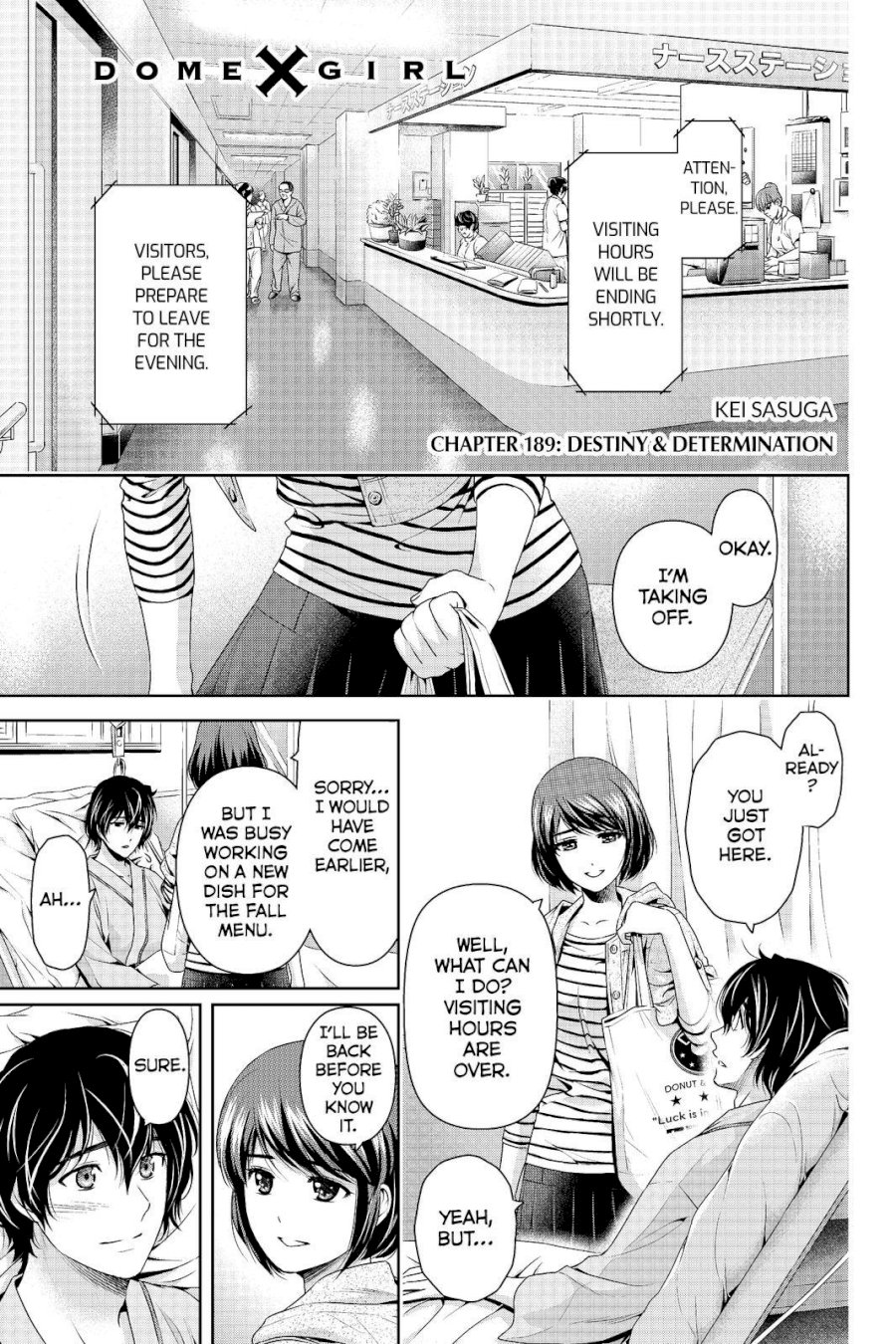 Domestic na Kanojo - Chapter 189 [photo 1] - MangaPorn