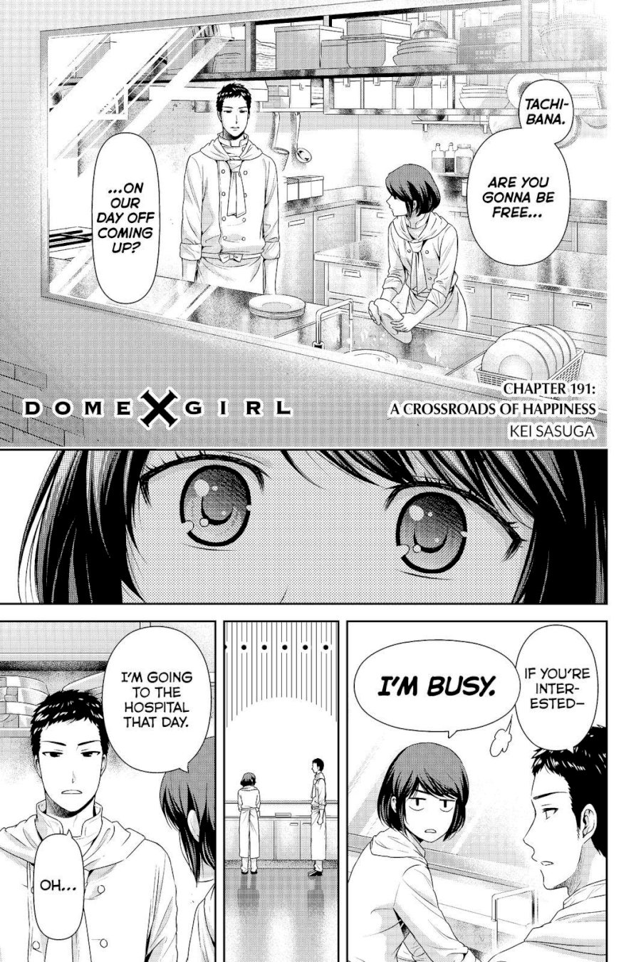 Domestic na Kanojo - Chapter 191 [photo 1] - MangaPorn