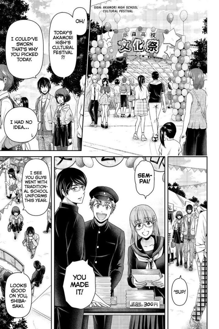 Domestic na Kanojo - Chapter 198 [photo 9] - MangaPorn