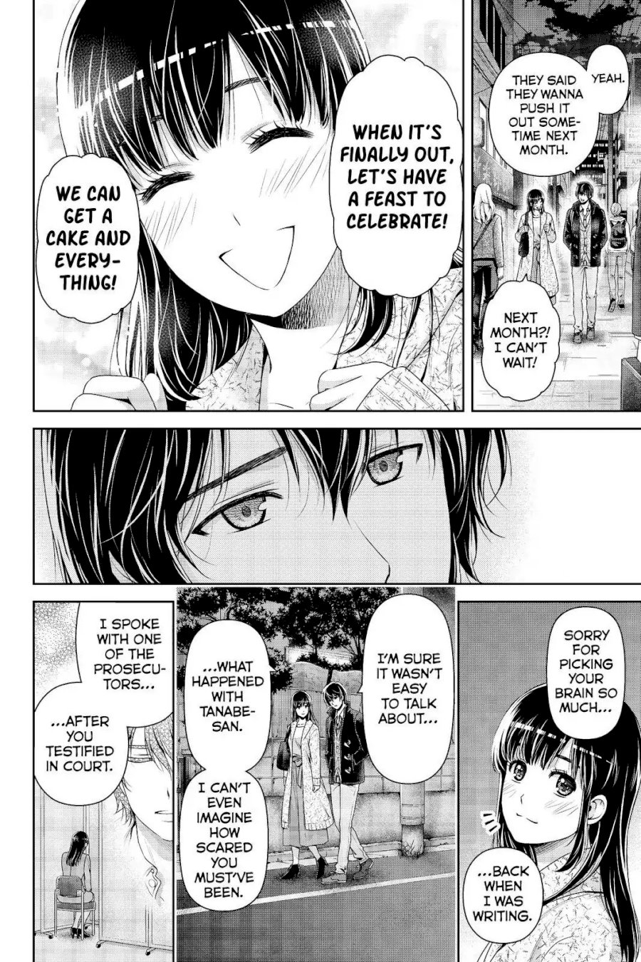 Domestic na Kanojo - Chapter 201 [photo 8] - MangaPorn