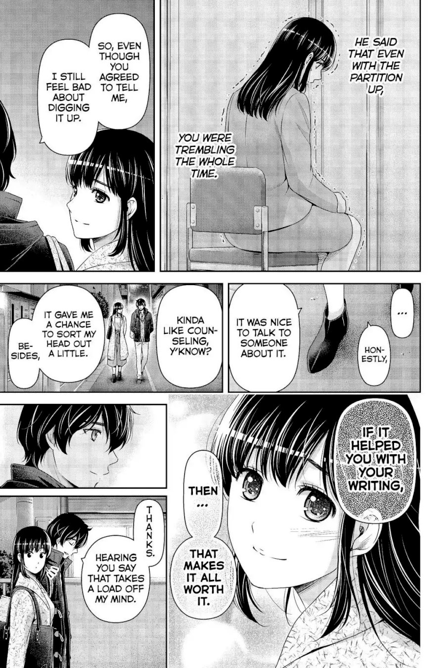 Domestic na Kanojo - Chapter 201 [photo 9] - MangaPorn