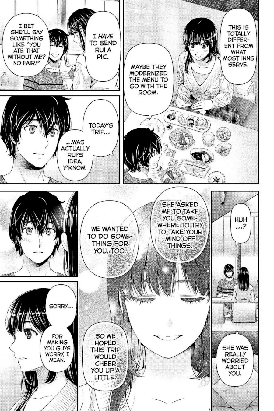 Domestic na Kanojo - Chapter 204 [photo 9] - MangaPorn