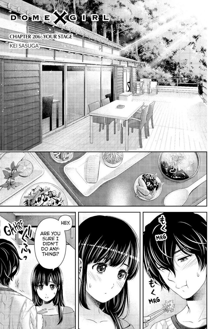 Domestic na Kanojo - Chapter 206 [photo 1] - MangaPorn