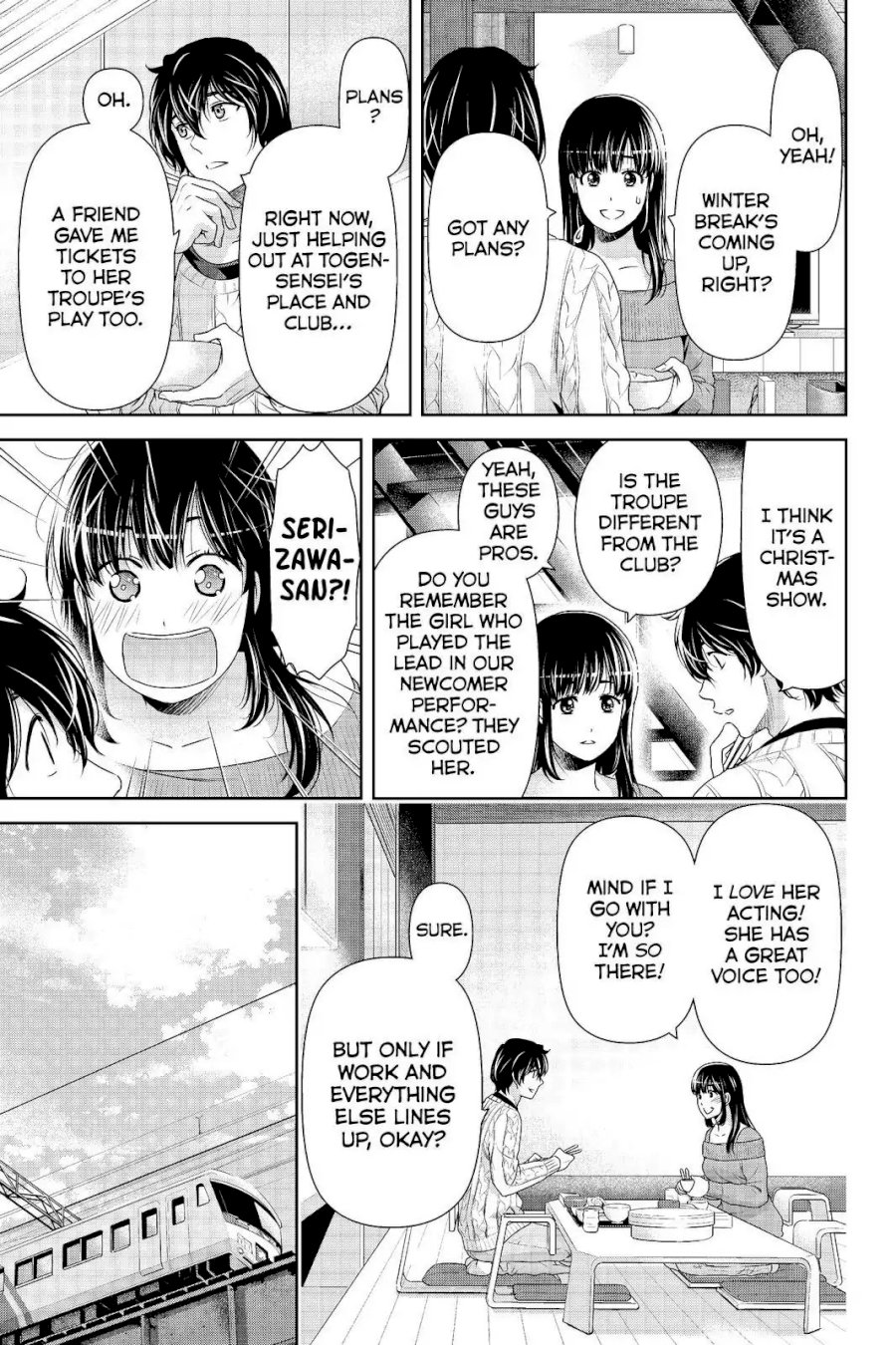 Domestic na Kanojo - Chapter 206 [photo 3] - MangaPorn