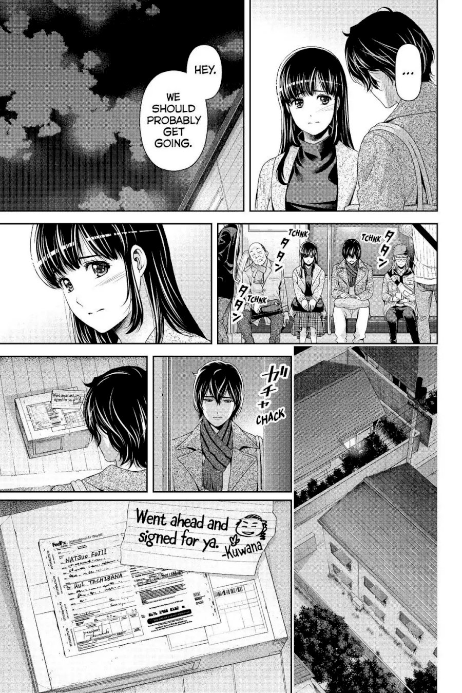 Domestic na Kanojo - Chapter 207 [photo 5] - MangaPorn