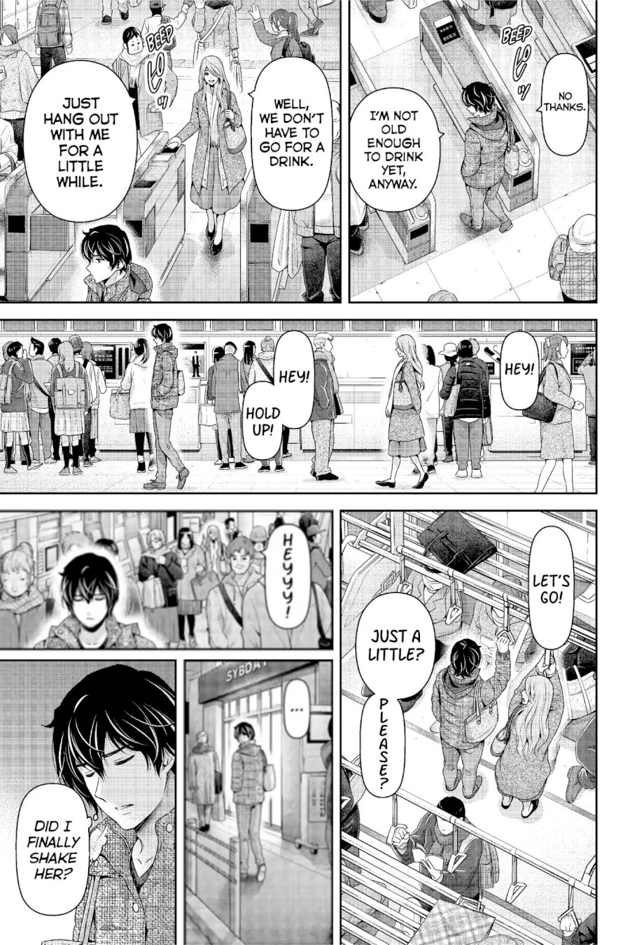 Domestic na Kanojo - Chapter 218 [photo 18] - MangaPorn
