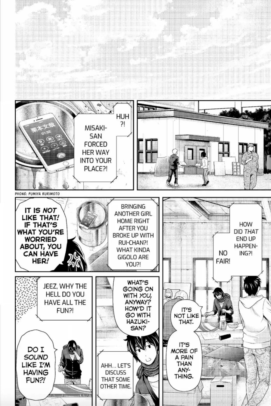 Domestic na Kanojo - Chapter 220 [photo 12] - MangaPorn
