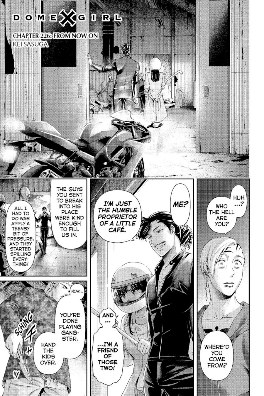 Domestic na Kanojo - Chapter 226 [photo 2] - MangaPorn