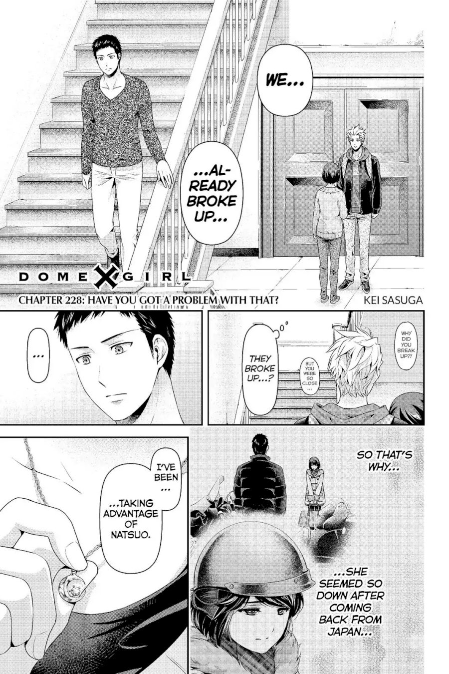 Domestic na Kanojo - Chapter 228 [photo 2] - MangaPorn