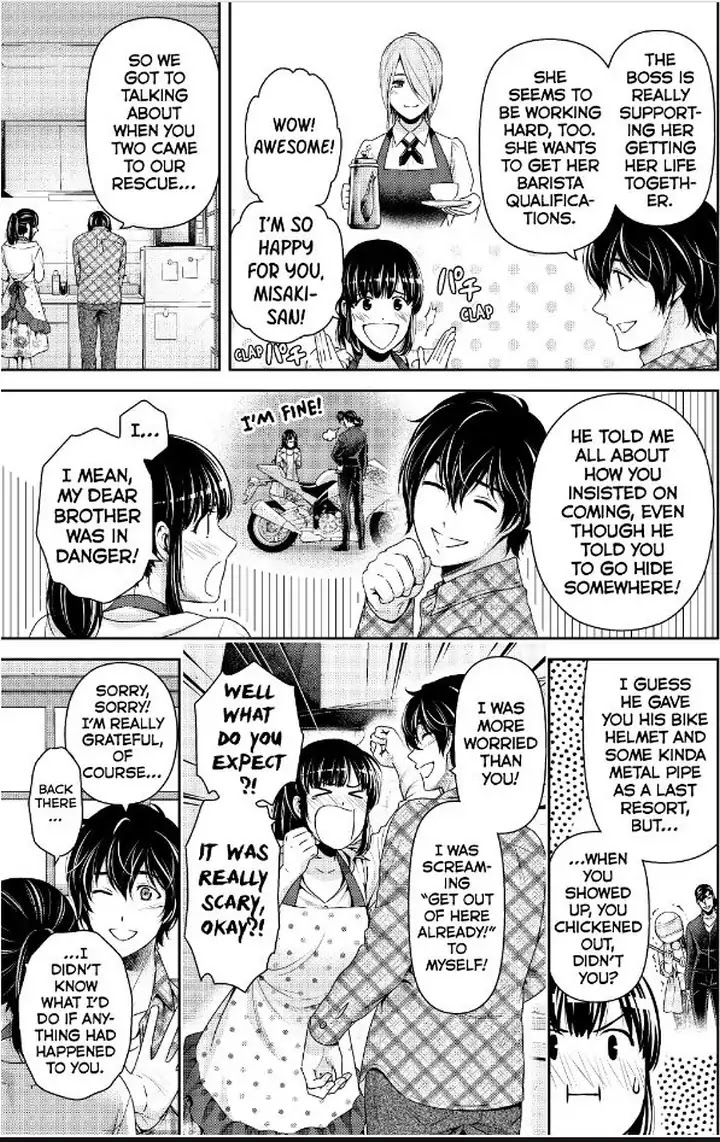 Domestic na Kanojo - Chapter 230 [photo 16] - MangaPorn