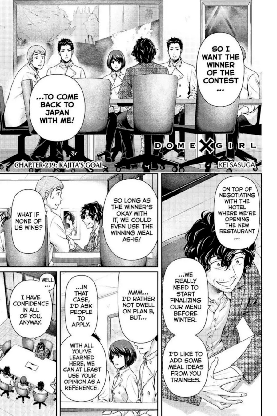 Domestic na Kanojo - Chapter 239 [photo 1] - MangaPorn