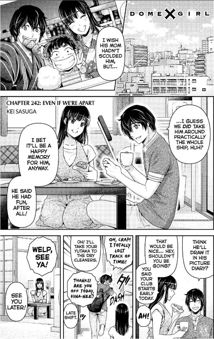 Domestic na Kanojo - Chapter 242 [photo 1] - MangaPorn