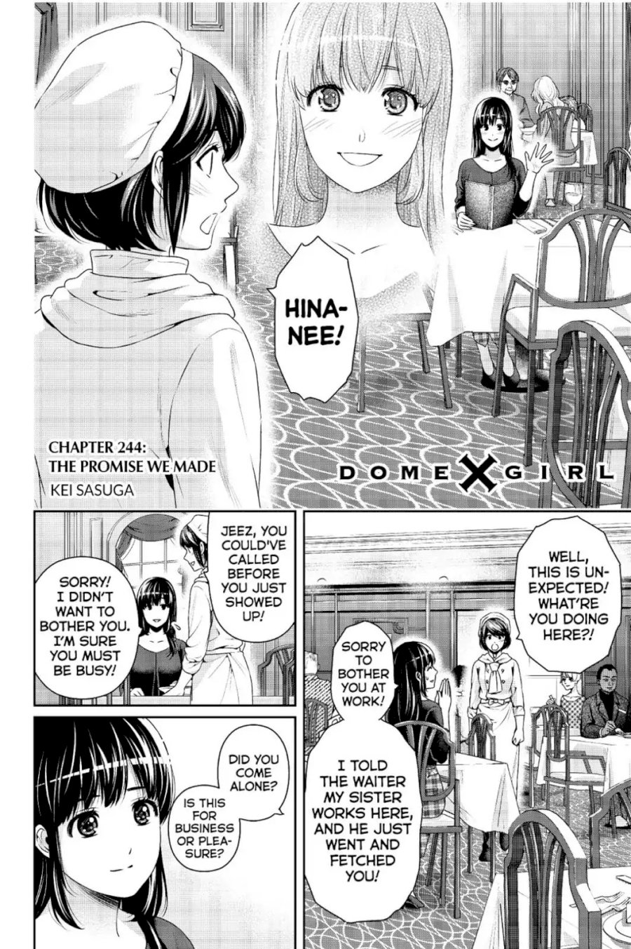 Domestic na Kanojo - Chapter 244 [photo 2] - MangaPorn