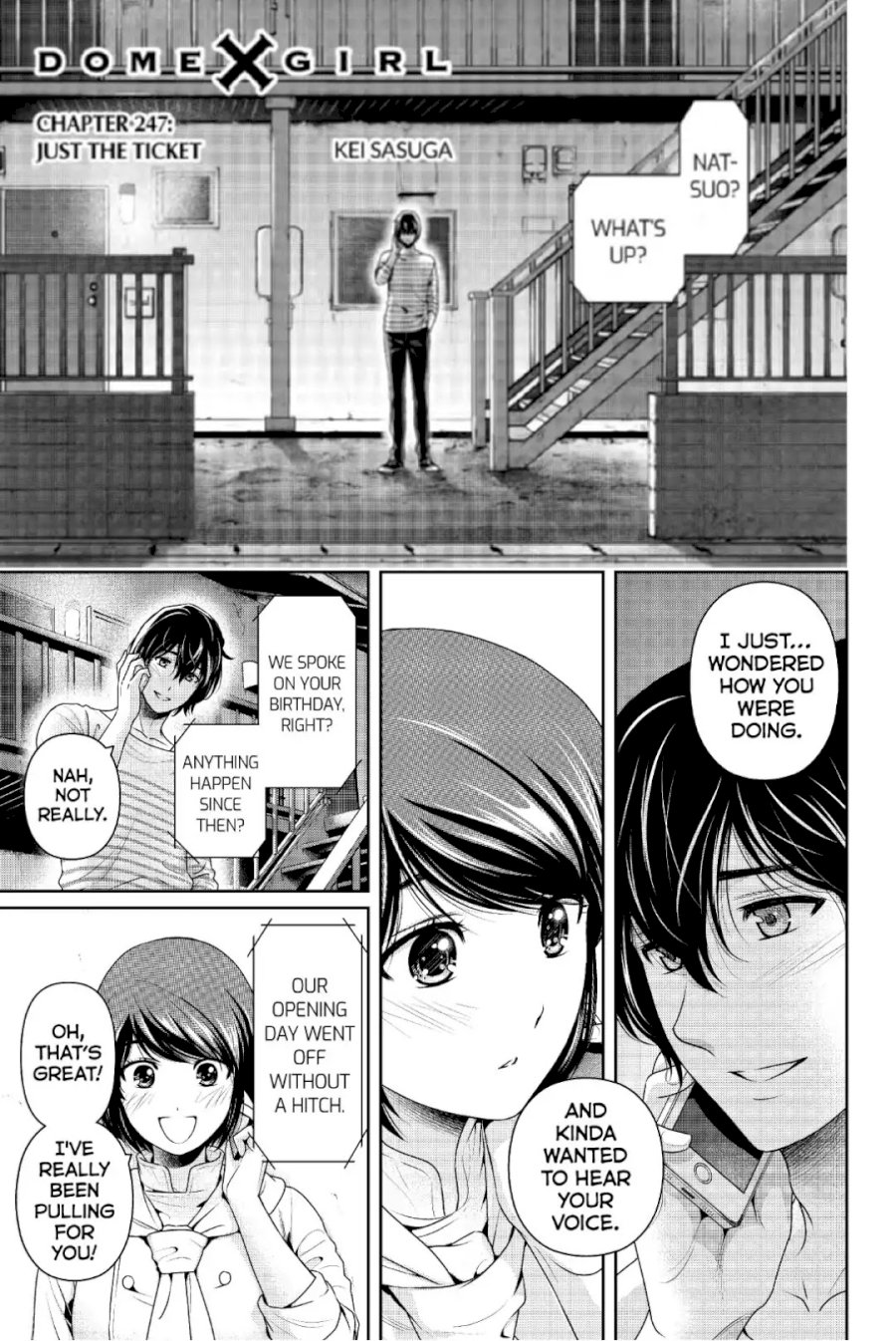 Domestic na Kanojo - Chapter 247 [photo 1] - MangaPorn