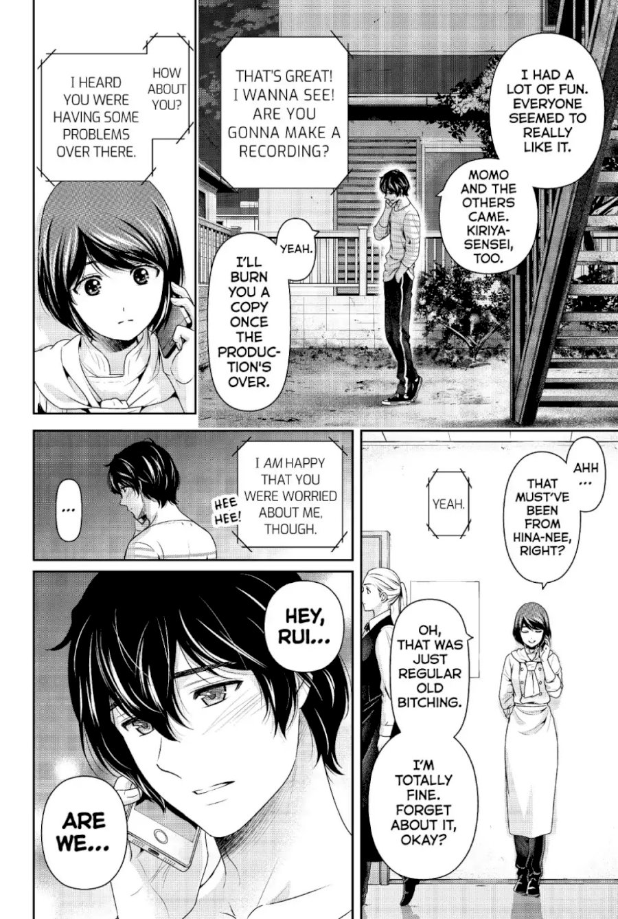 Domestic na Kanojo - Chapter 247 [photo 2] - MangaPorn