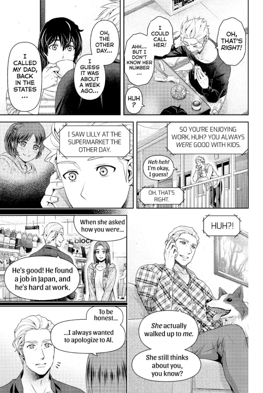 Domestic na Kanojo - Chapter 247 [photo 7] - MangaPorn