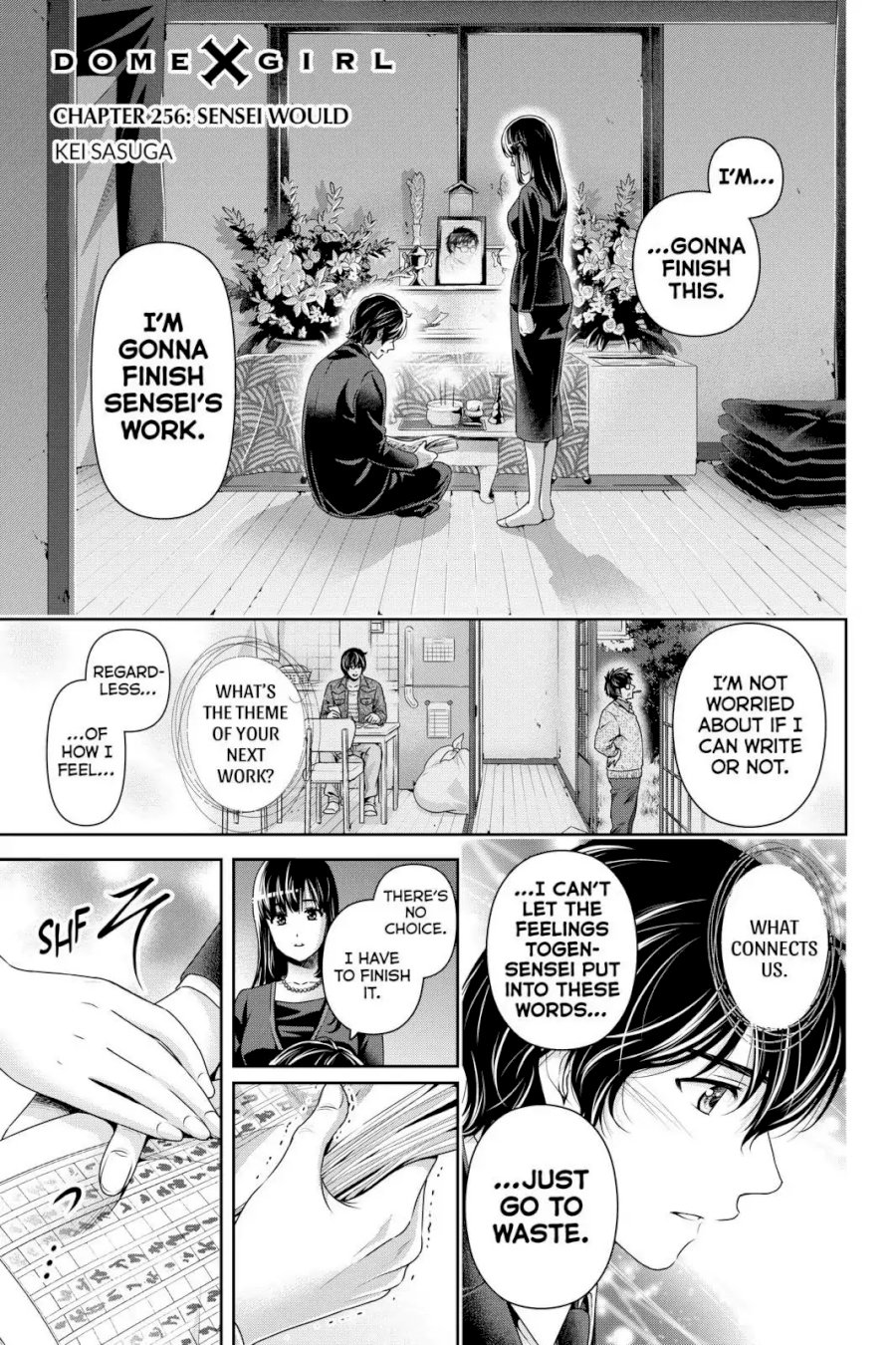 Domestic na Kanojo - Chapter 256 [photo 1] - MangaPorn