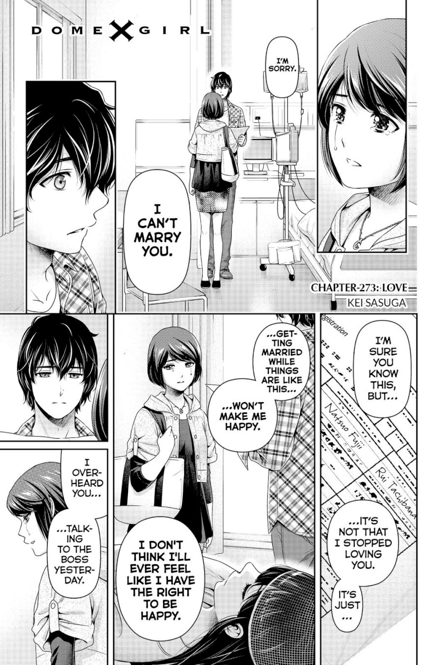 Domestic na Kanojo - Chapter 273 [photo 2] - MangaPorn