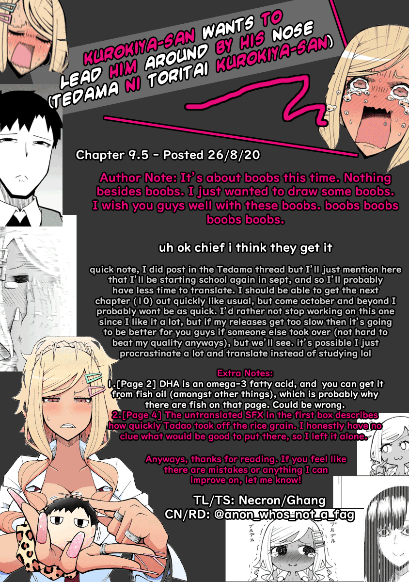 Tedama ni Toritai Kurokiya-san - Chapter 9.5 [photo 5] - MangaPorn