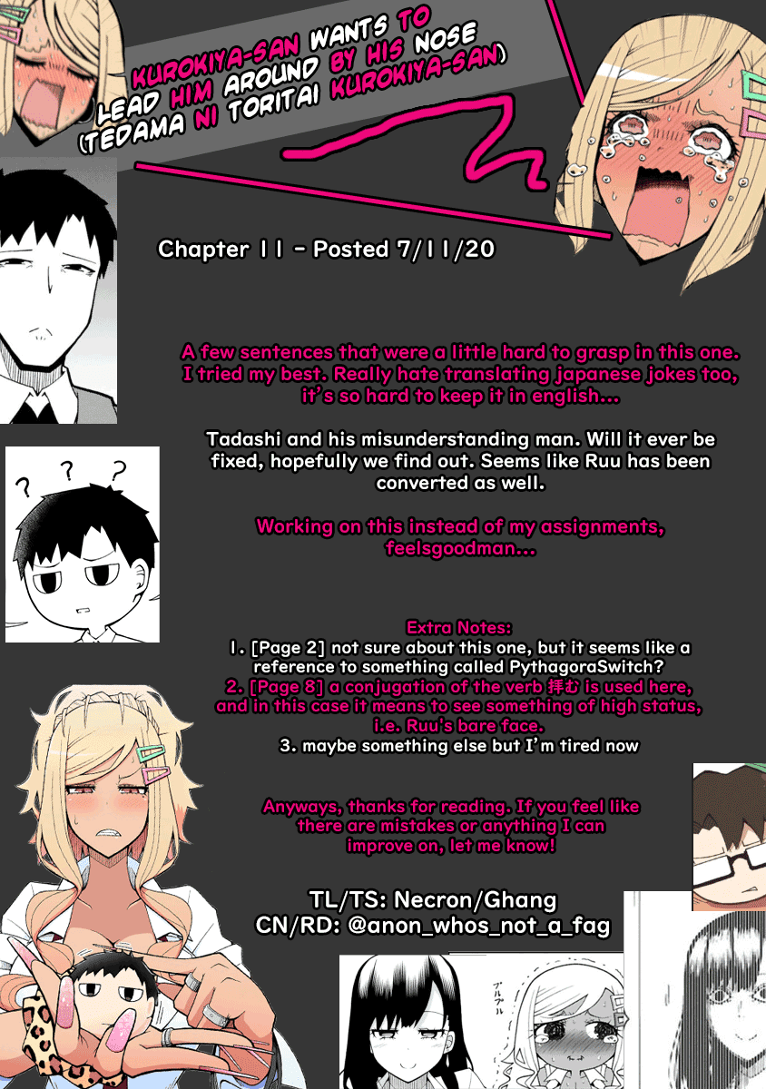 Tedama ni Toritai Kurokiya-san - Chapter 11 [photo 20] - MangaPorn