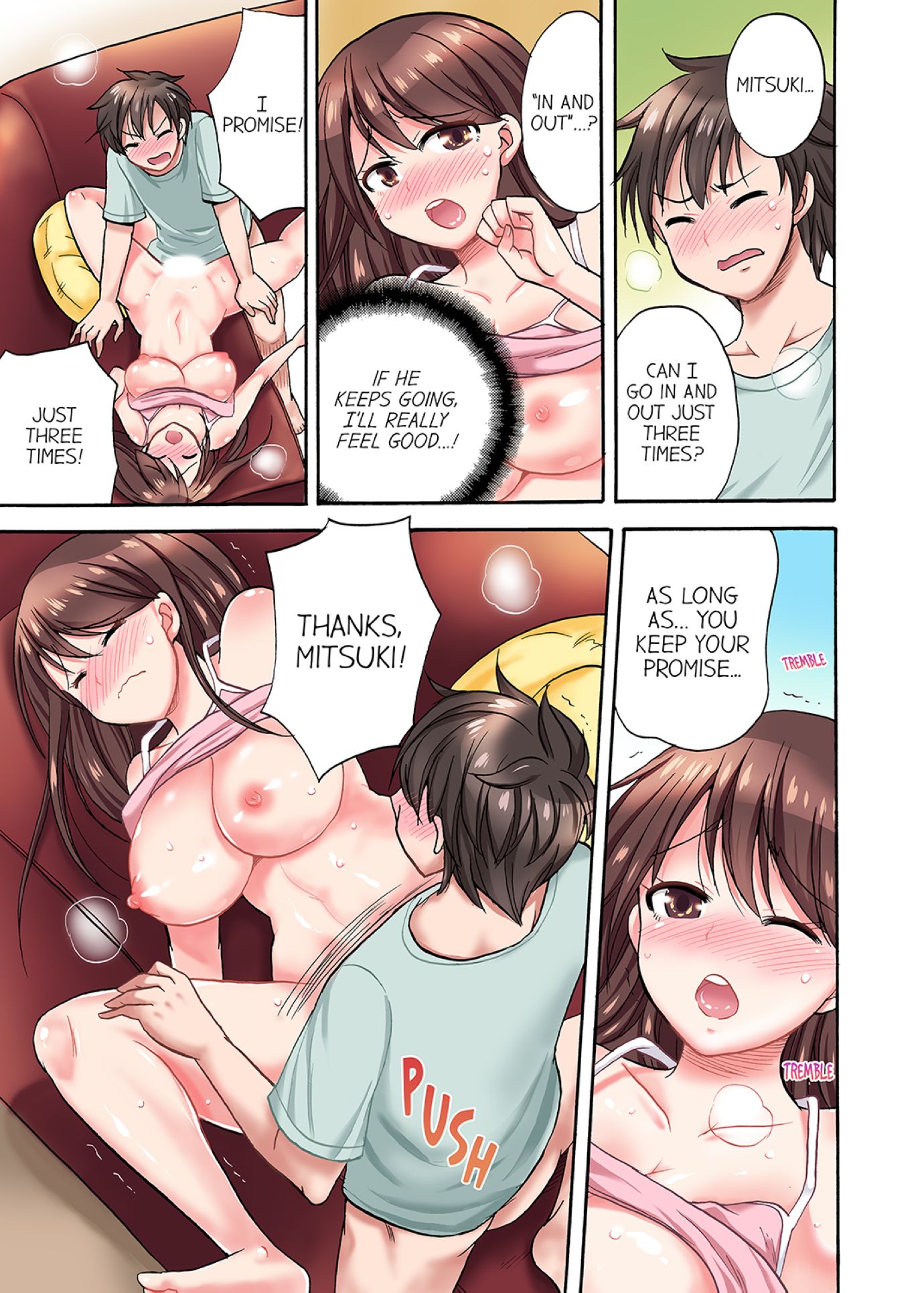 You Said Just the Tip… I Asked My Brother’s Girlfriend to Have Sex With Me Without a Condom!! - Chapter 3 [photo 5] - MangaPorn