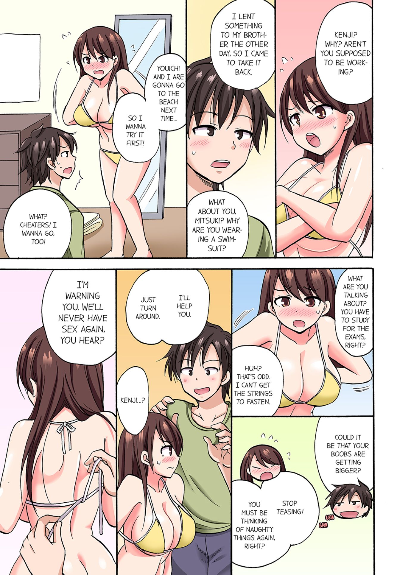 You Said Just the Tip… I Asked My Brother’s Girlfriend to Have Sex With Me Without a Condom!! - Chapter 7 [photo 7] - MangaPorn