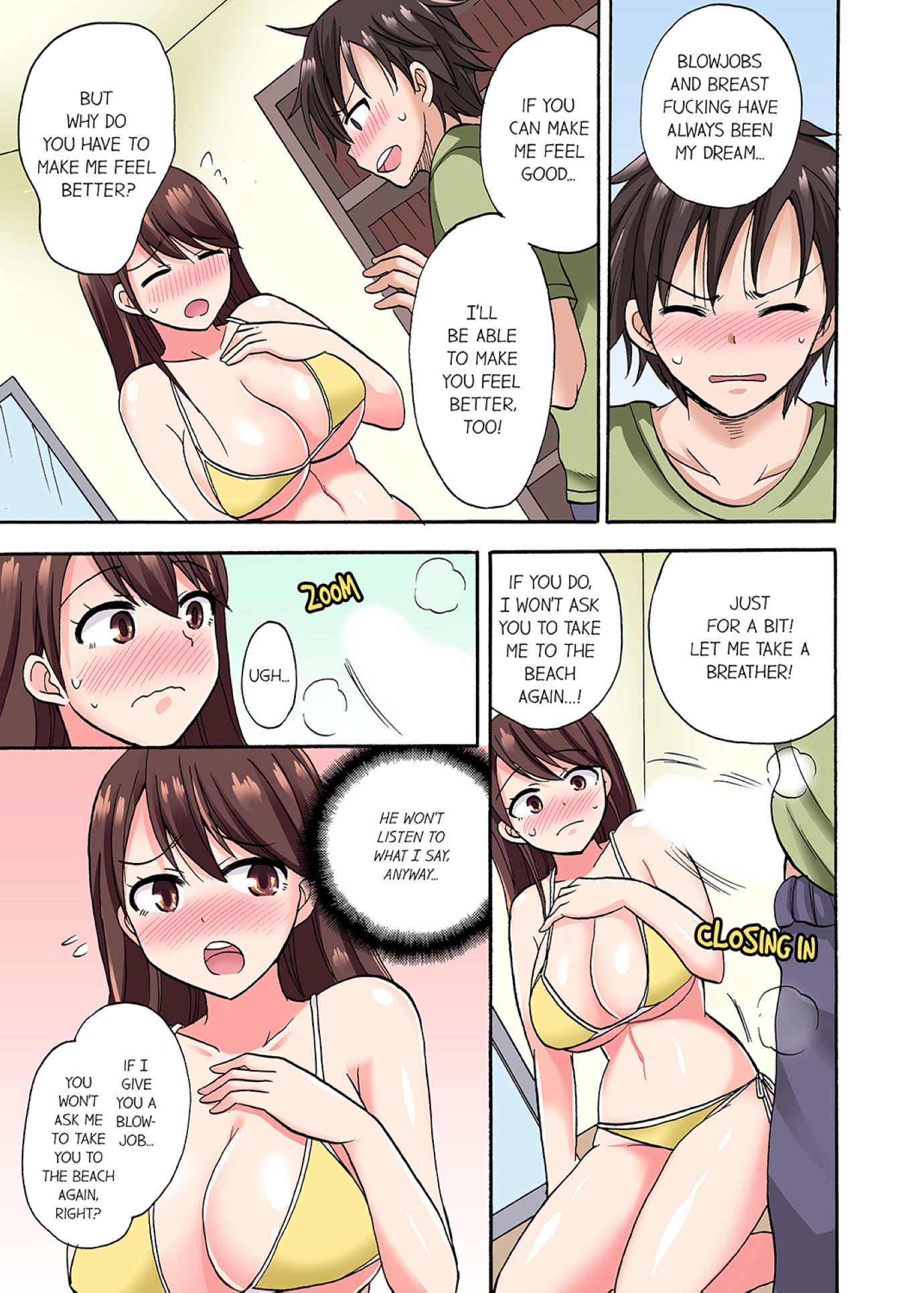 You Said Just the Tip… I Asked My Brother’s Girlfriend to Have Sex With Me Without a Condom!! - Chapter 8 [photo 1] - MangaPorn