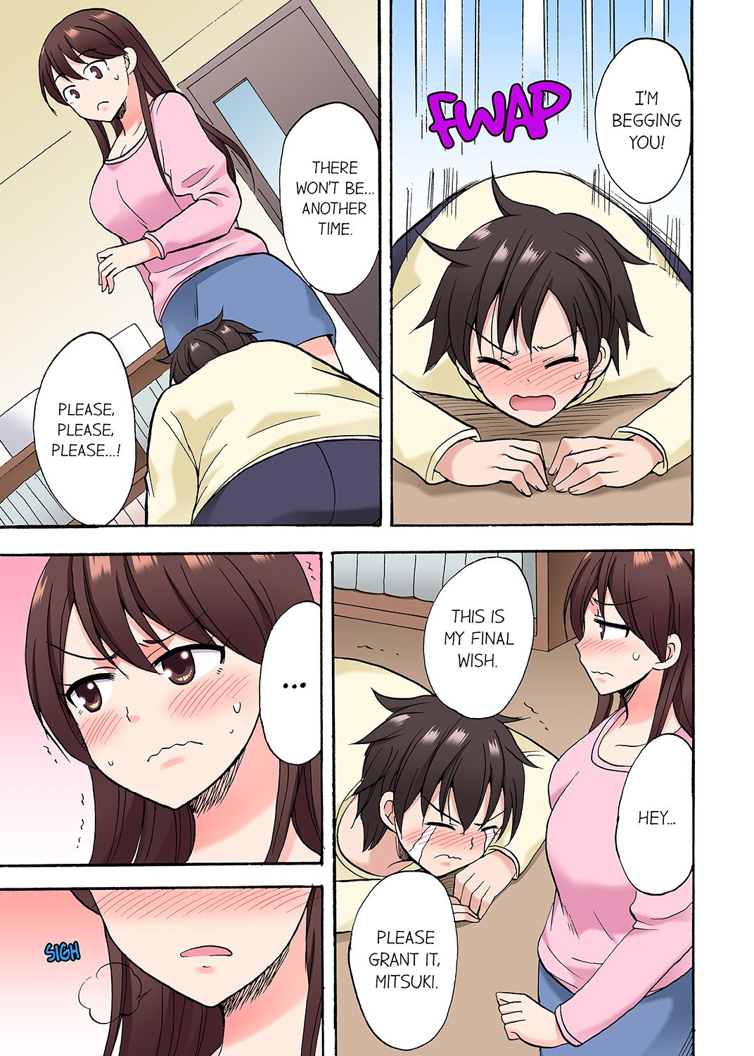 You Said Just the Tip… I Asked My Brother’s Girlfriend to Have Sex With Me Without a Condom!! - Chapter 43 [photo 7] - MangaPorn