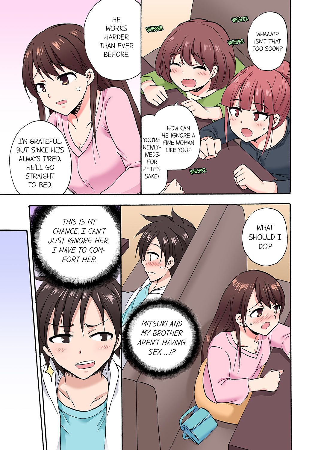 You Said Just the Tip… I Asked My Brother’s Girlfriend to Have Sex With Me Without a Condom!! - Chapter 55 [photo 7] - MangaPorn