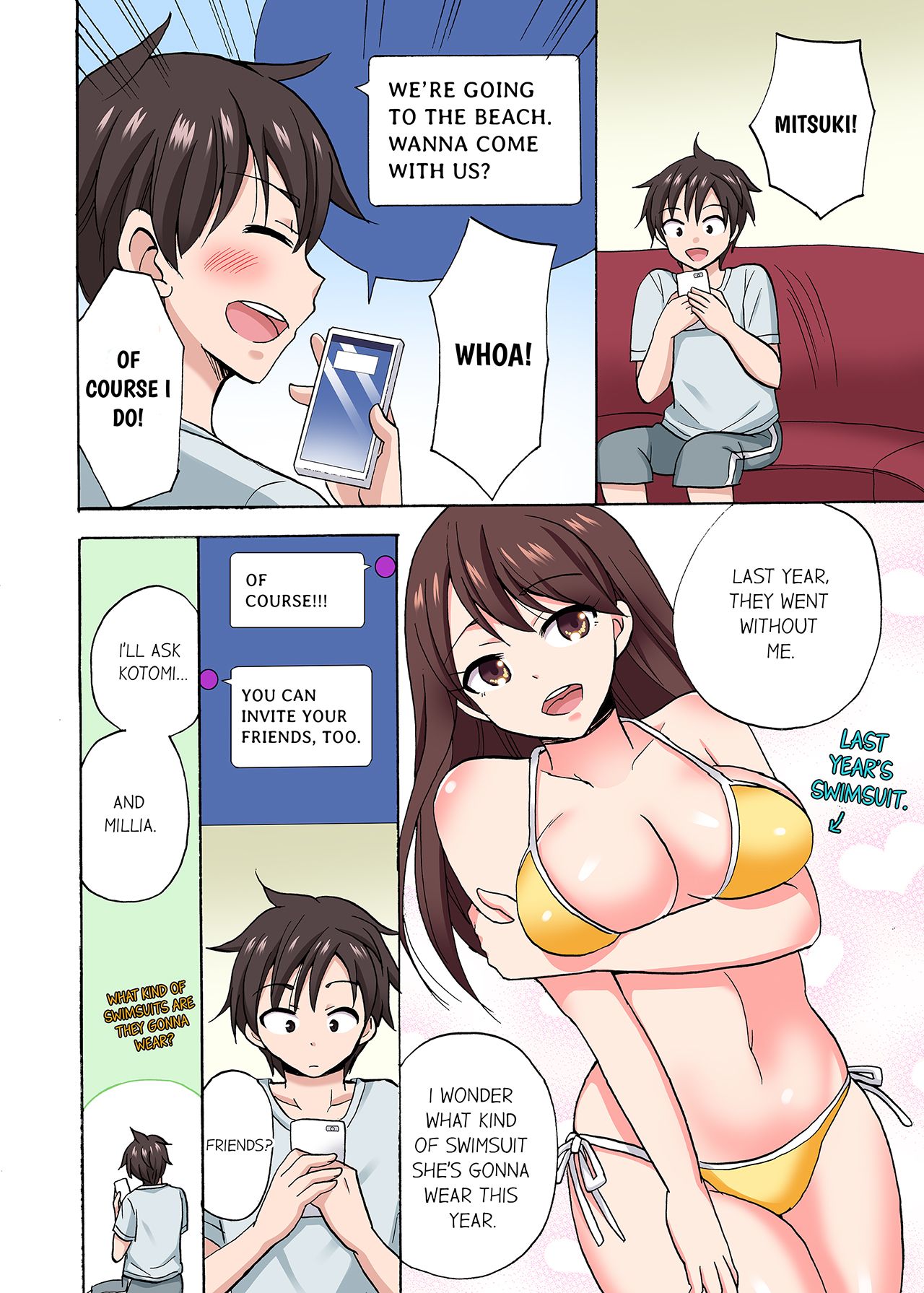 You Said Just the Tip… I Asked My Brother’s Girlfriend to Have Sex With Me Without a Condom!! - Chapter 70 [photo 6] - MangaPorn