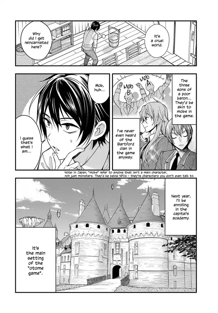 Otome Game Sekai wa Mob ni Kibishii Sekai desu - Chapter 1 [photo 39] - MangaPorn