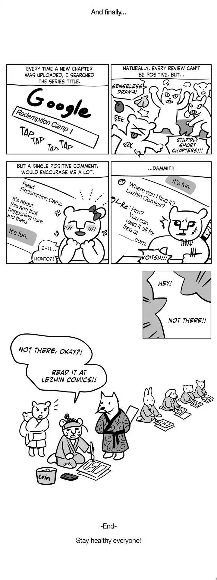 Redemption Camp - Chapter 59.5 [photo 5] - MangaPorn