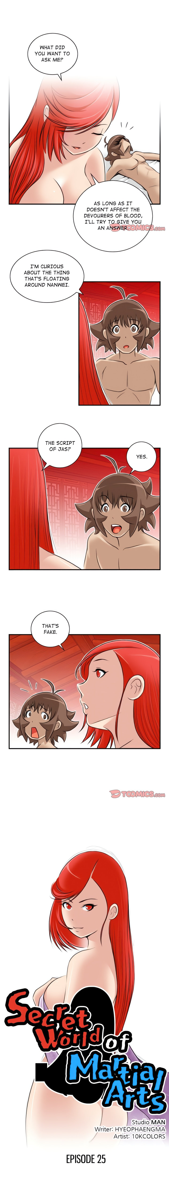 Secret World of Martial Arts - Chapter 25 [photo 1] - MangaPorn