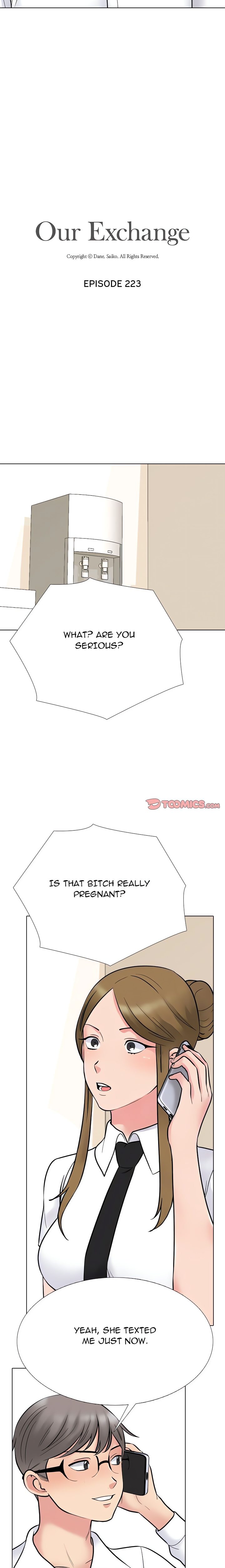 Our Exchange - Chapter 223 [photo 2] - MangaPorn